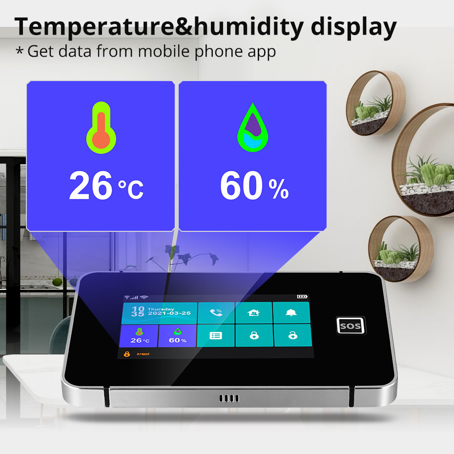 KERUI tuya-Kit de panneau d'al - Keypad Alarm Panel avis et prix
