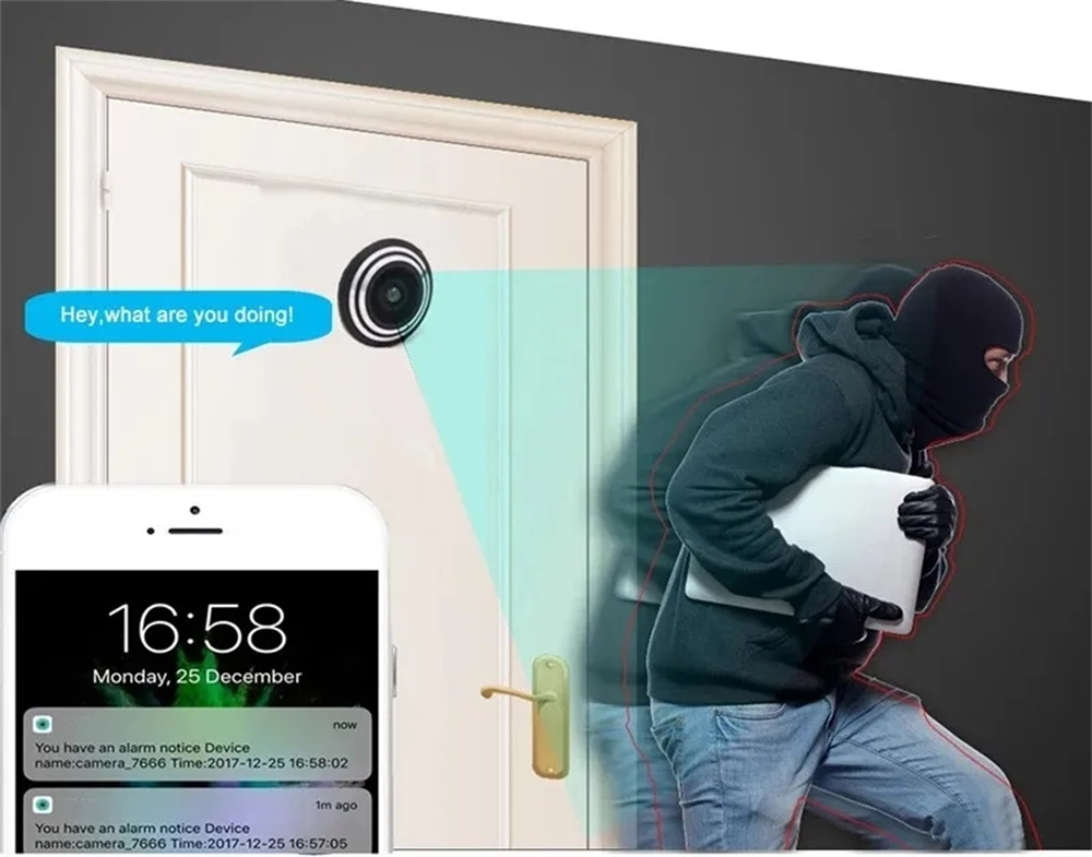 5G 2.4G WIFI 16MM Tuya Wifi po - Home Security Front Door Camera avis et prix