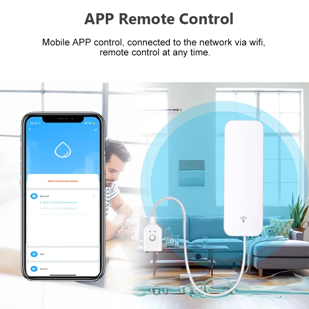 Détecteur de fuite d'eau ZigBe - Home Security Tools avis et prix