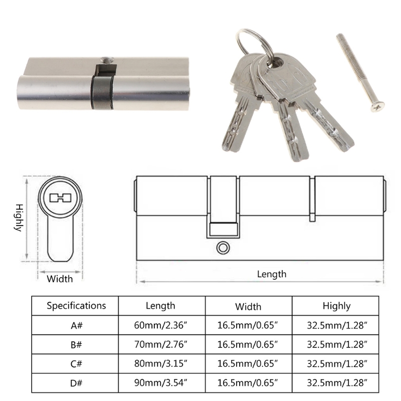 Serrure de porte d'entrée à cl - Home Security Key avis et prix