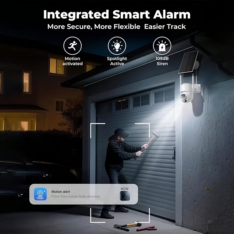 Caméras de sécurité sans fil 4 - Home Security No Subscription avis et prix