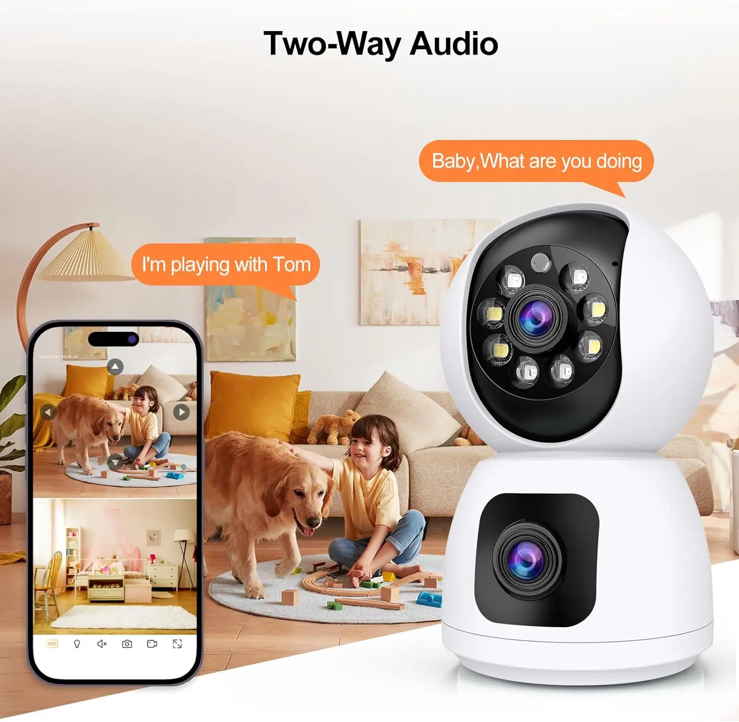 Tuya 4K 8MP HD WiFi caméra int - Home Security Prices avis et prix