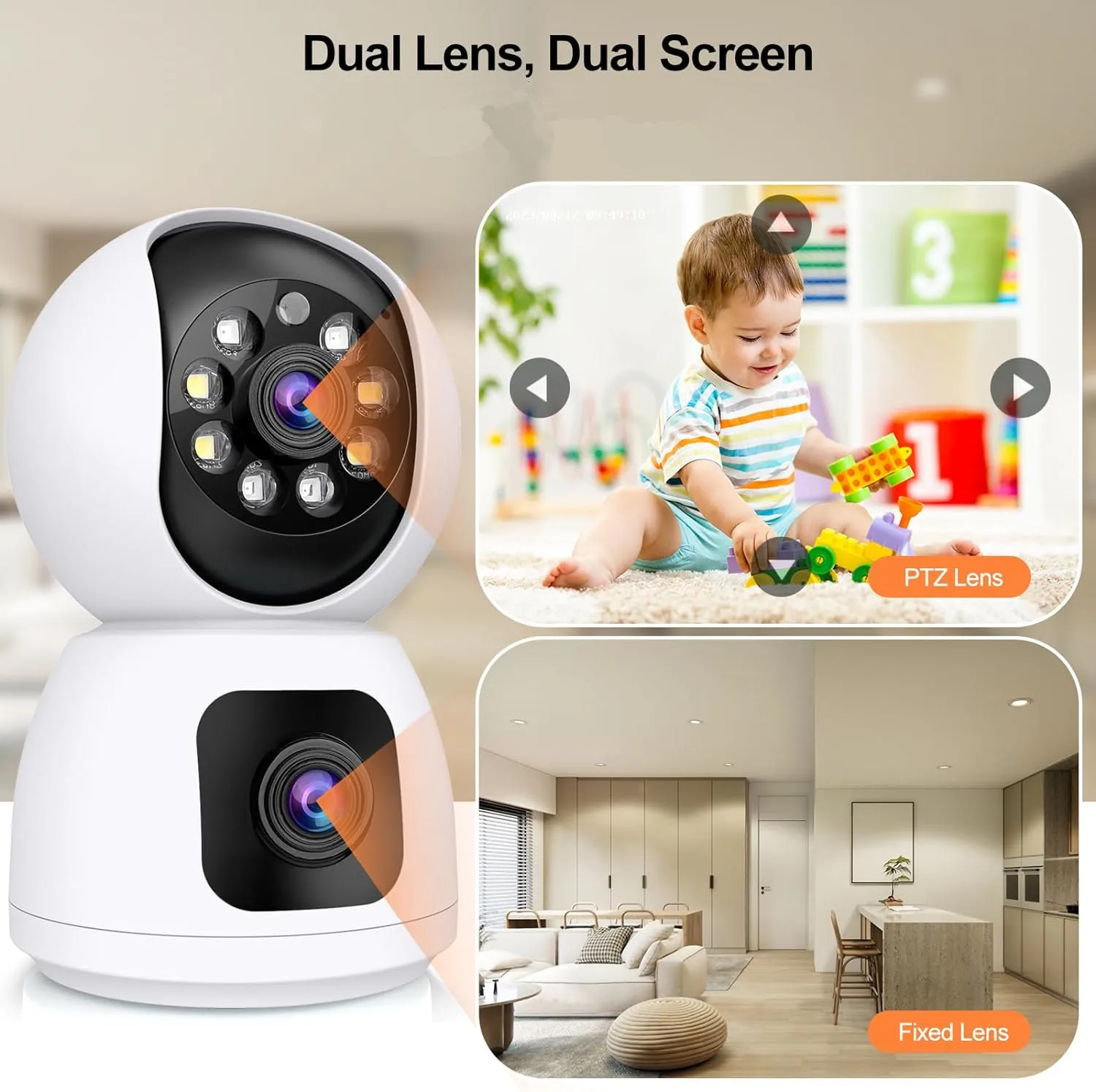 Tuya 4K 8MP HD WiFi caméra int - Home Security Prices avis et prix