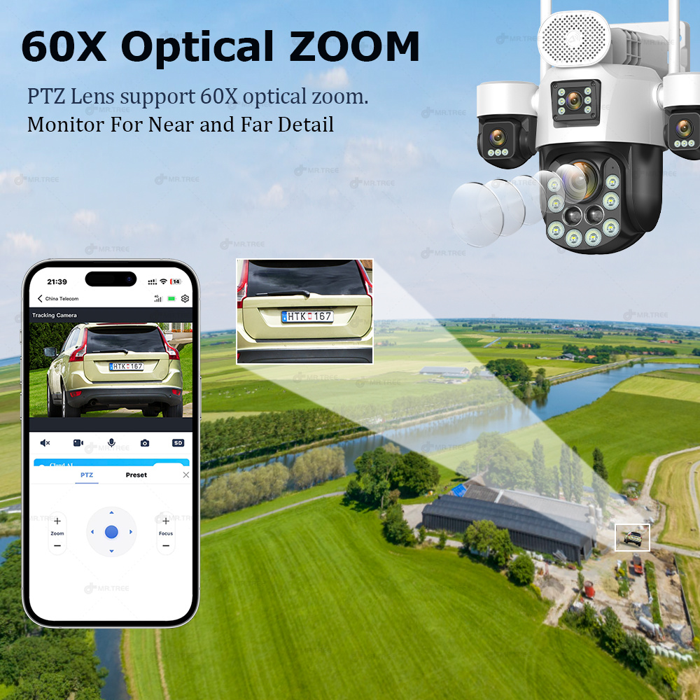 AOV quatre objectifs Surveilla - Home Security Tools avis et prix