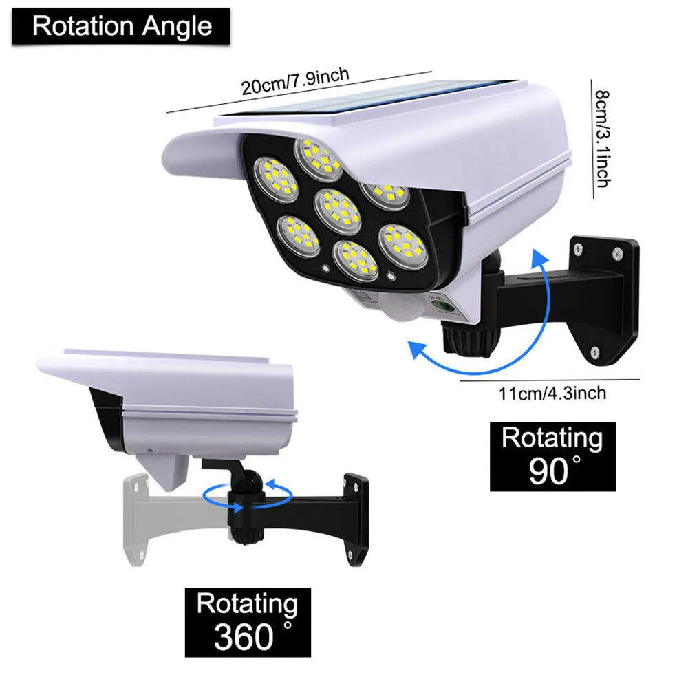 Lumière solaire extérieure cap - Home Security La avis et prix