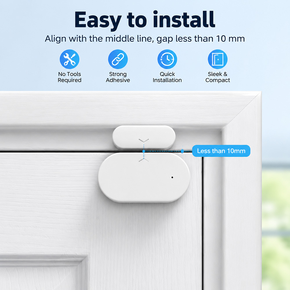 Capteur de porte/fenêtre Zigbe - Home Security Tools avis et prix