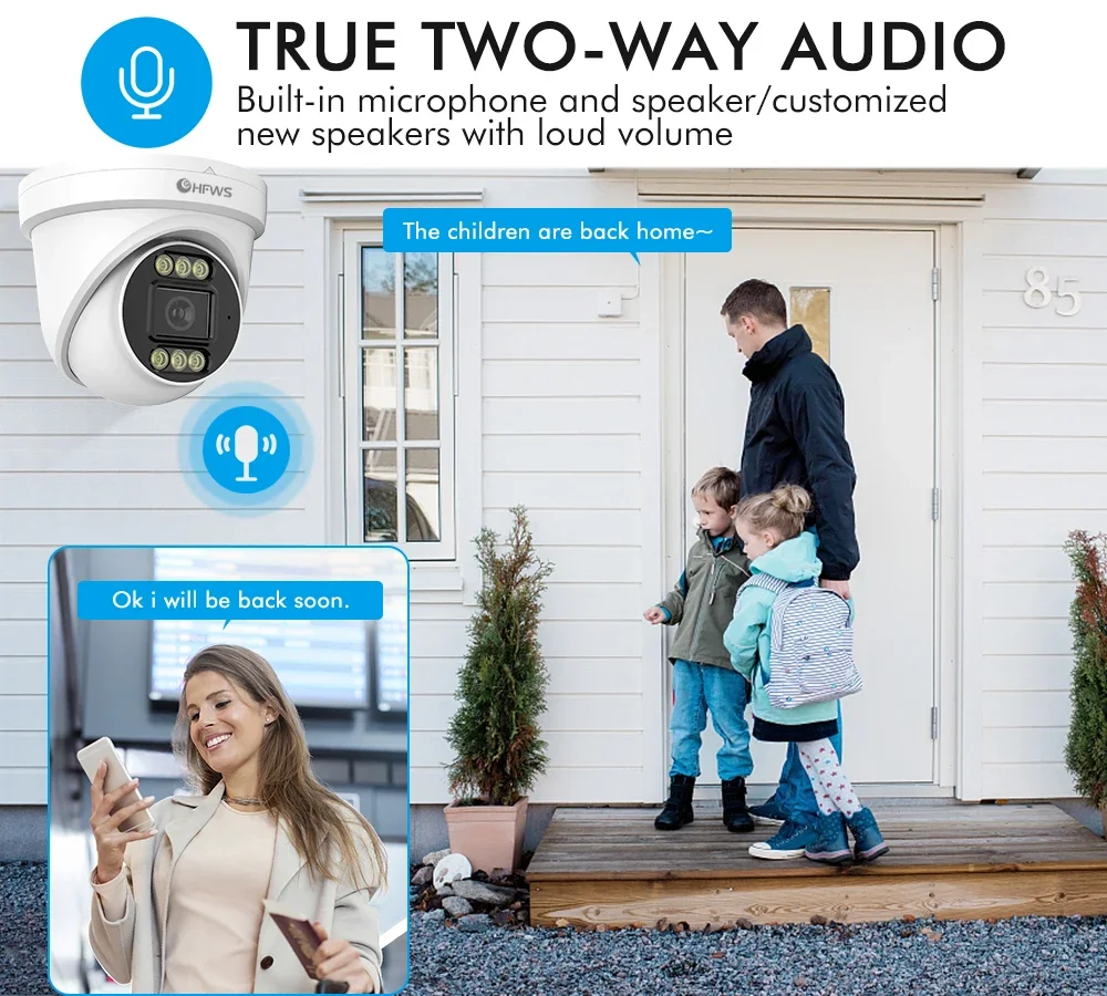 Caméra IP PoE OEM 8MP 4K 25FPS - Home Security And Camera System avis et prix