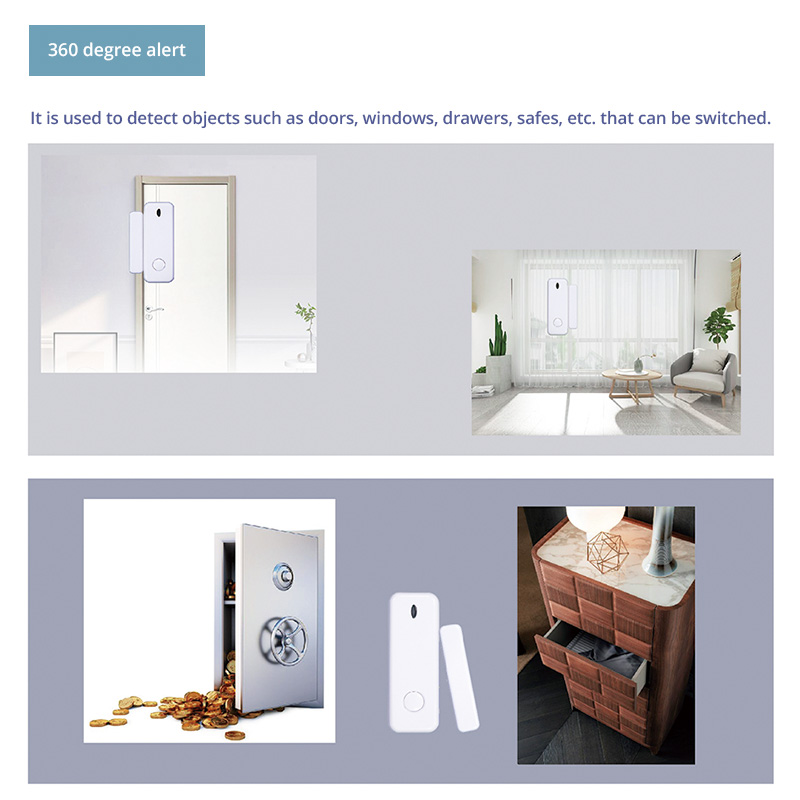 D10 fenêtre porte capteur alar - Home Security Kit avis et prix