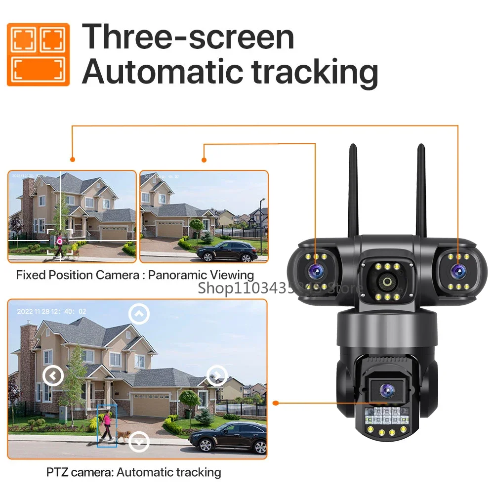 Caméra de surveillance Wifi 4G - Home Yard Security Cameras avis et prix