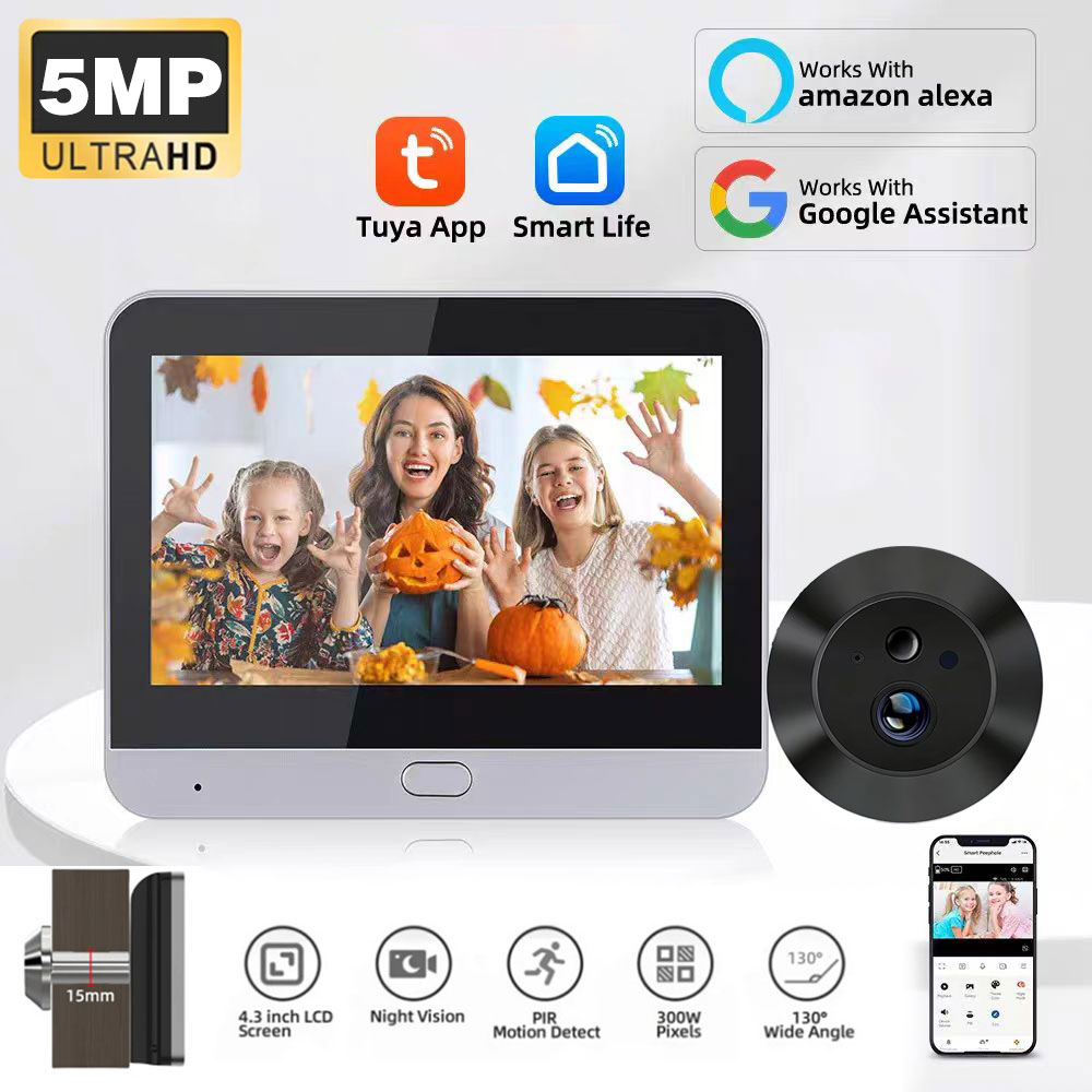 Caméra de visiophone numérique - Home Security Front Door Camera avis et prix