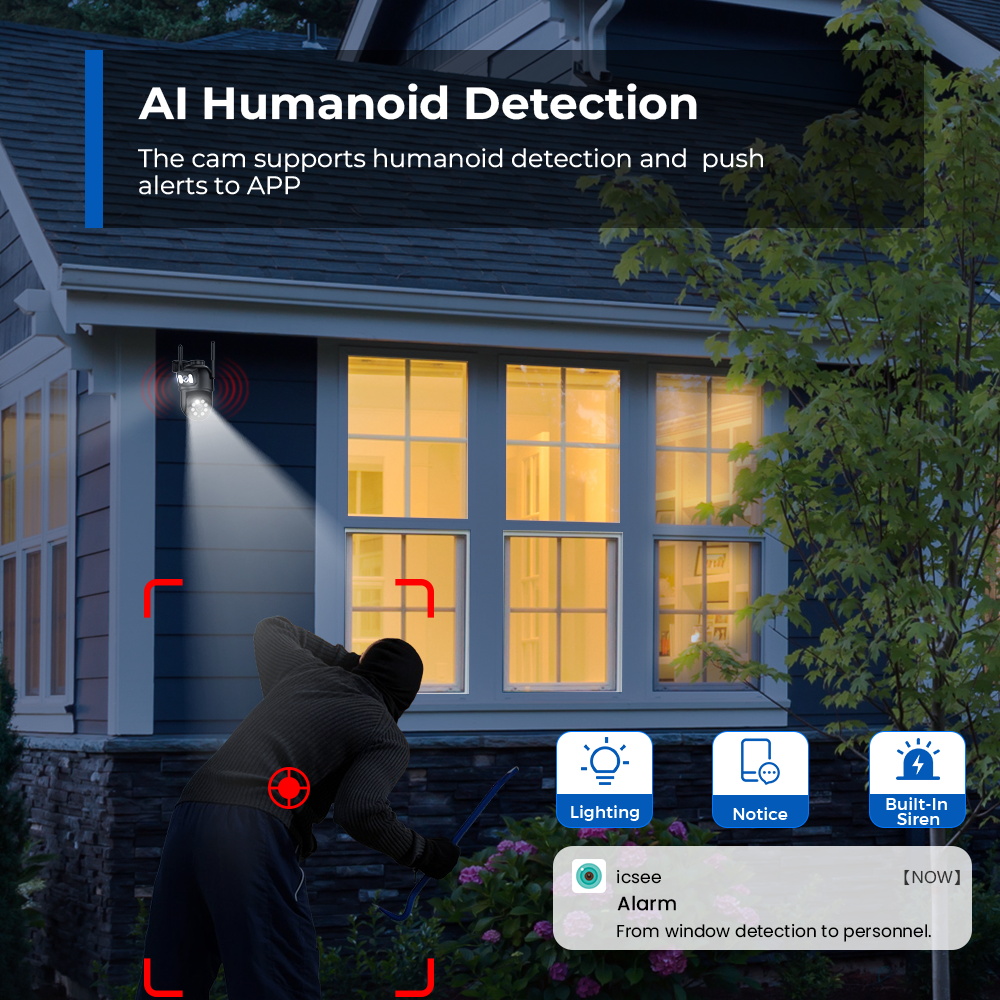 Caméra de sécurité extérieure  - Home Yard Security Cameras avis et prix