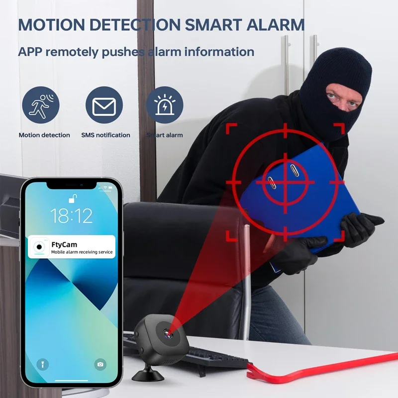 Caméra miniature intelligente  - Home Security La avis et prix