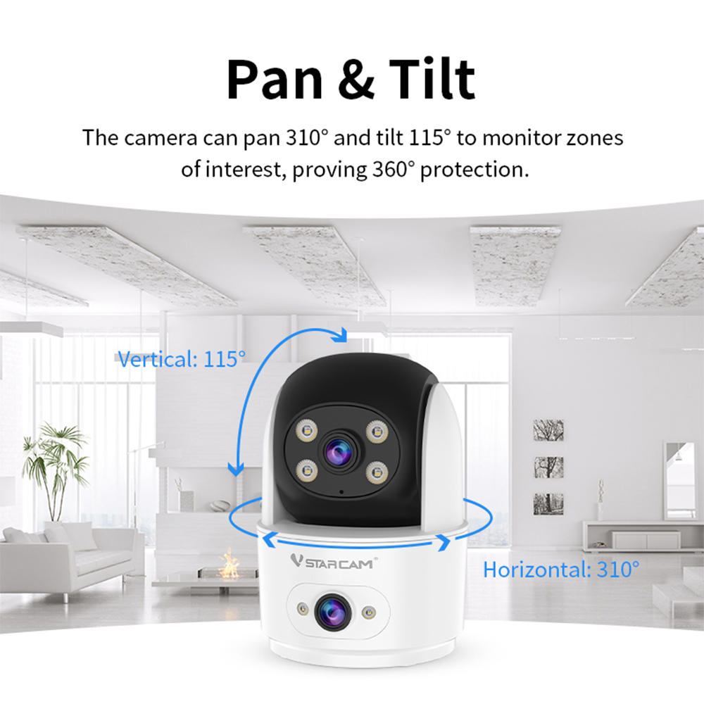 Caméra de sécurité WiFi Vstarc - Home Security Prices avis et prix