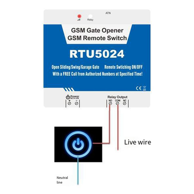 Ouvre-porte GSM B04C-RTU5024,  - Home Security Kit avis et prix