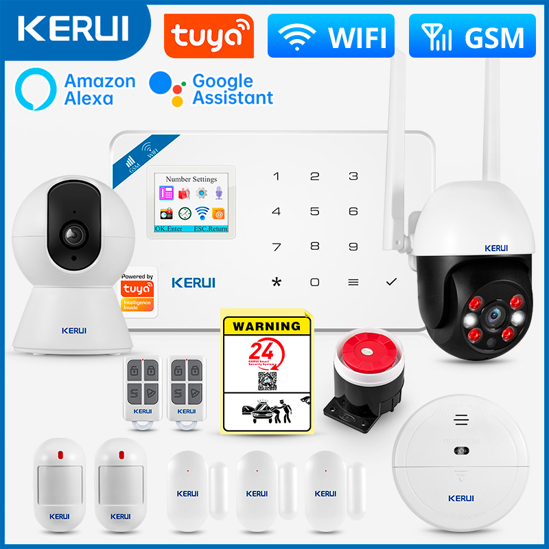 KERUI W181 système d'alarme sé - Home Security Front Door Camera avis et prix