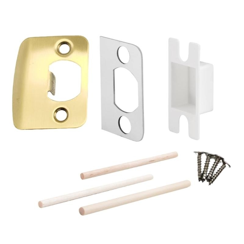 Ensemble plaques gâche porte,  - Home Security Door Reinforcement Lock avis et prix