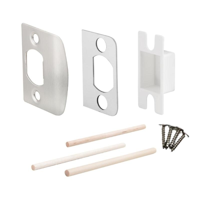 Ensemble plaques gâche porte,  - Home Security Door Reinforcement Lock avis et prix