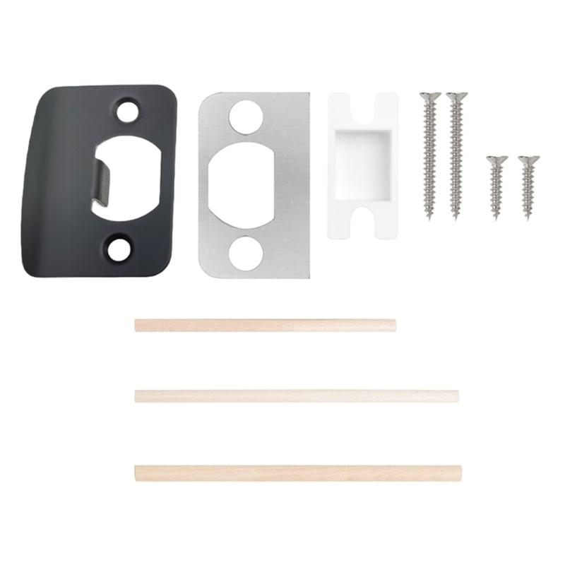 Ensemble plaques gâche porte,  - Home Security Door Reinforcement Lock avis et prix