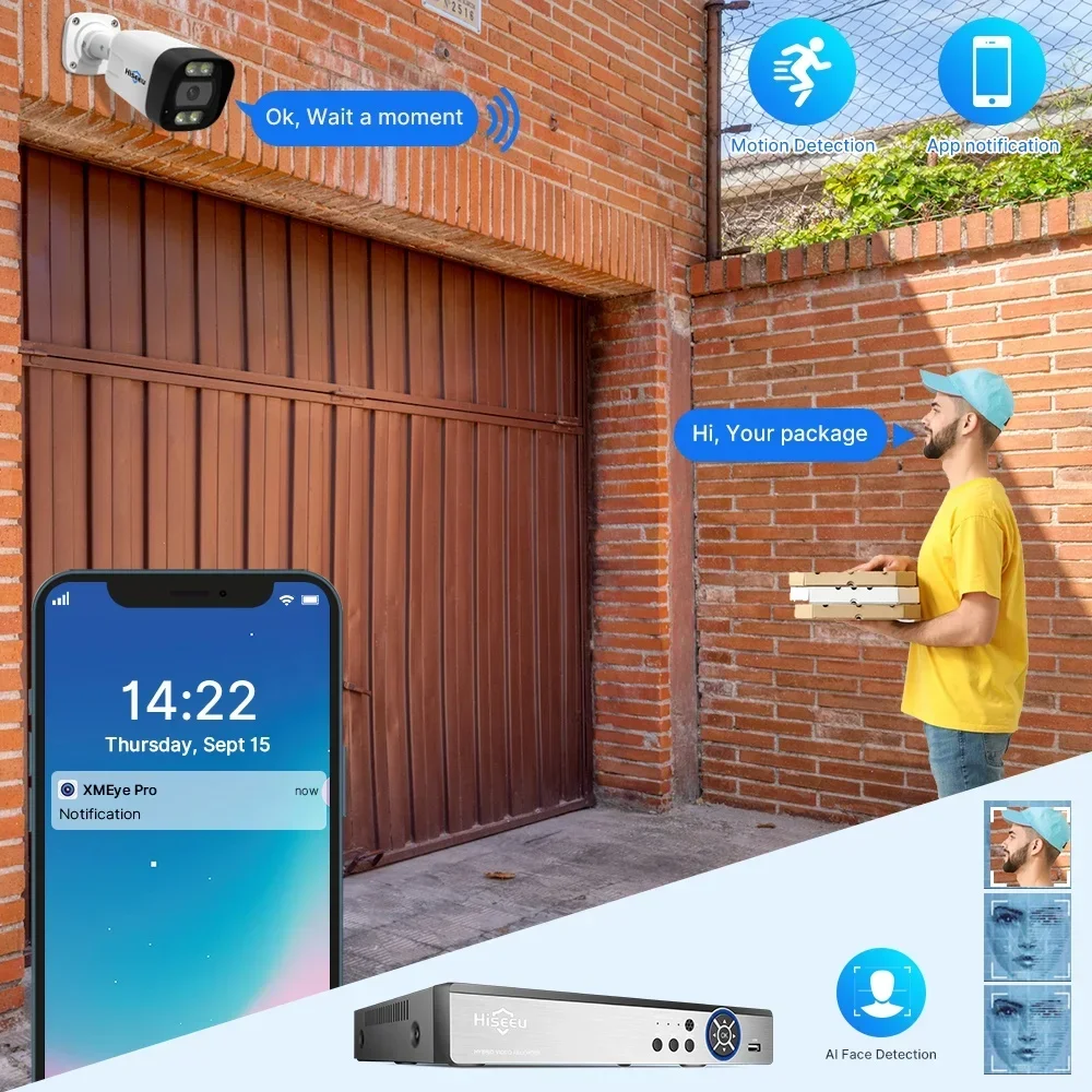 Kit de caméra de surveillance  - Home Security And Camera System avis et prix