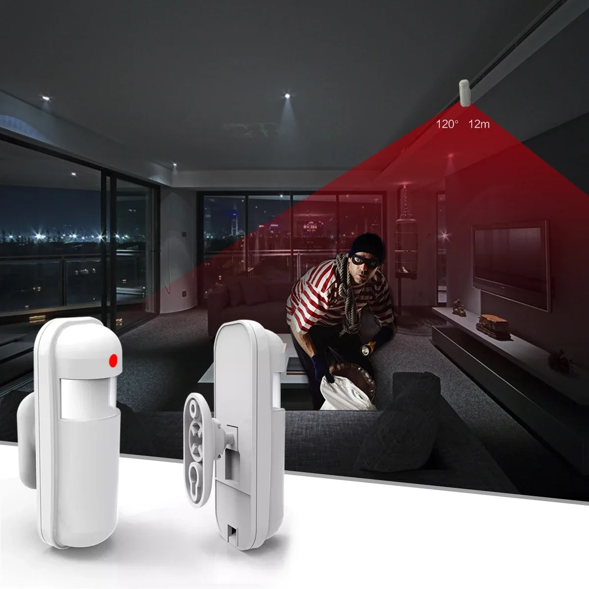 Mini détecteur infrarouge PIR  - Home Security Kit avis et prix