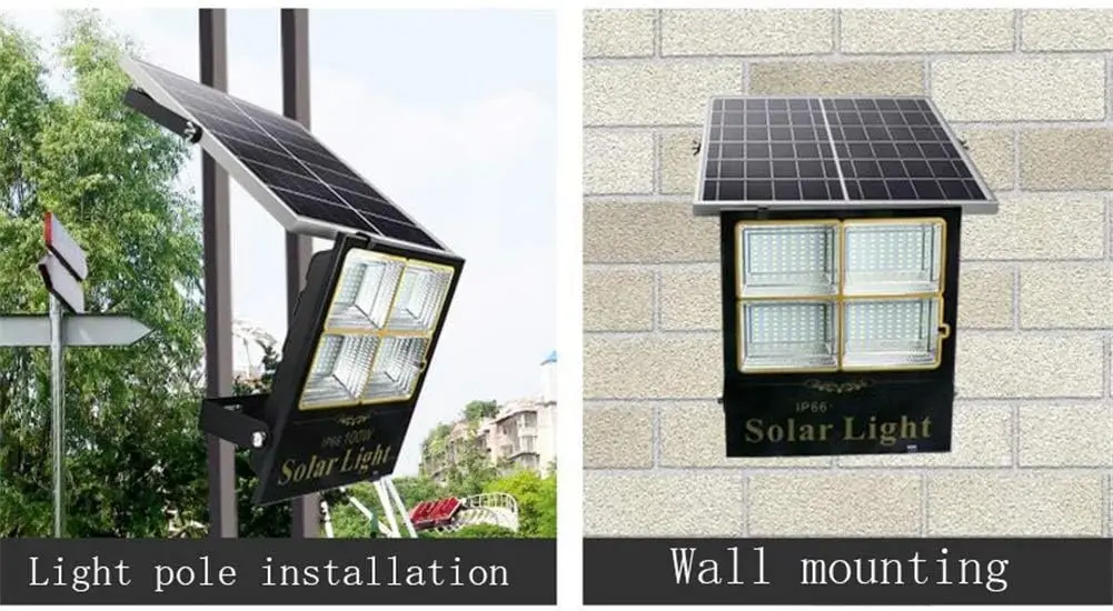 Projecteur solaire domestique, - Home Security Flood Lights avis et prix