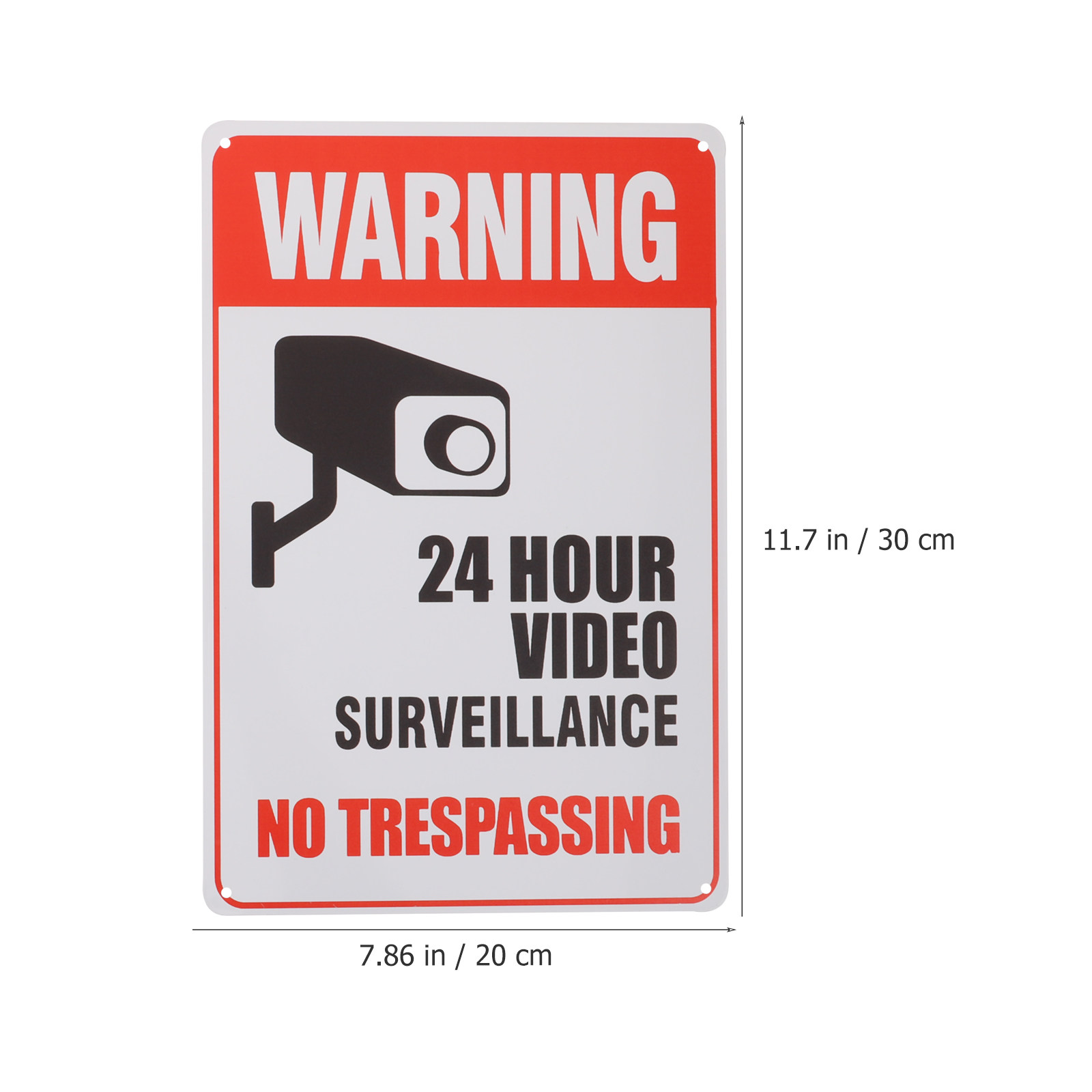 2 Panneaux d'Interdiction d'En - Home Yard Security Cameras avis et prix