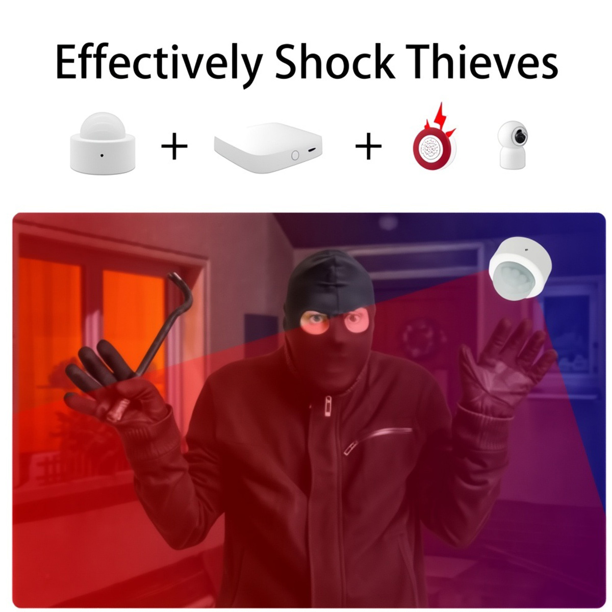 Capteur de mouvement PIR ZigBe - Home Security Tools avis et prix