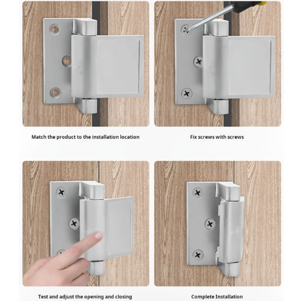 Serrure de porte en alliage d' - Home Security Door Reinforcement Lock avis et prix
