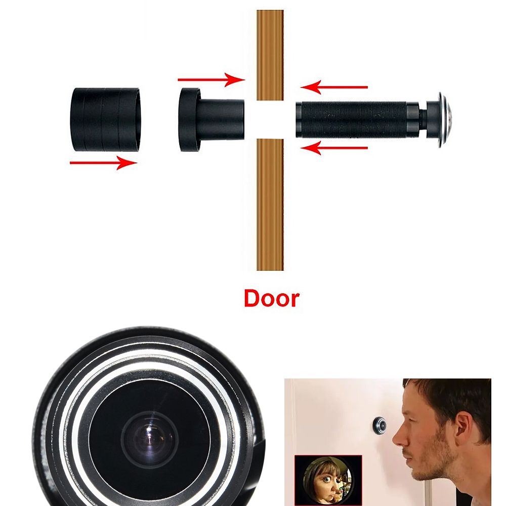 Caméra IP de surveillance rése - Home Security Front Door Camera avis et prix