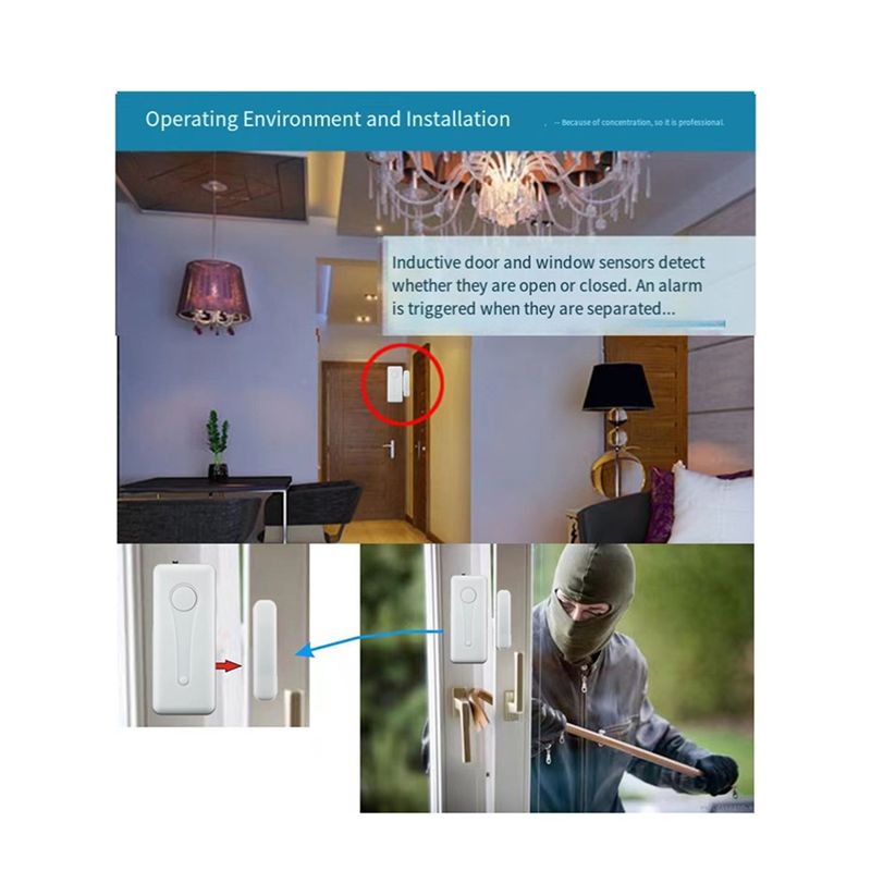 【To&On-E】 Capteur magnétique s - Home Security Kit avis et prix