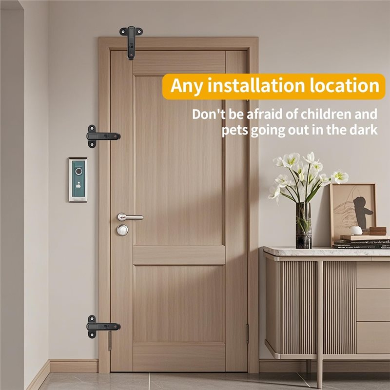 Serrure de porte de sécurité a - Home Security Door Reinforcement Lock avis et prix