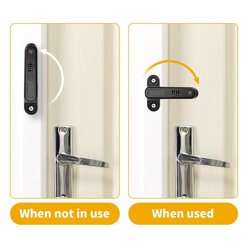 Serrure de porte de sécurité a - Home Security Door Reinforcement Lock avis et prix