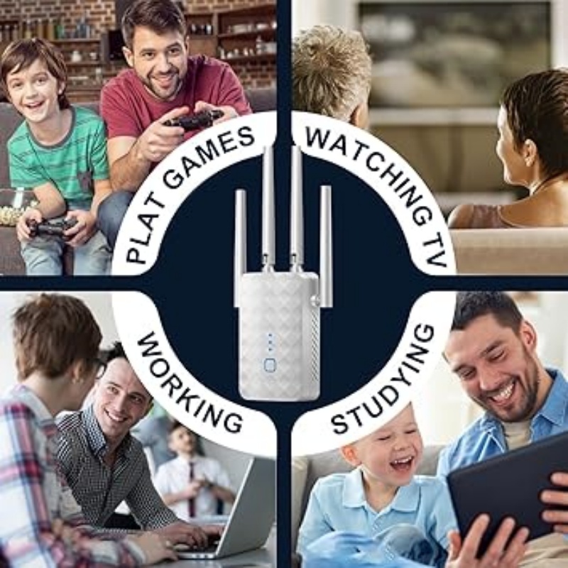 Répéteur WiFi 1200 Mbps sans f - Home Security Bundle avis et prix