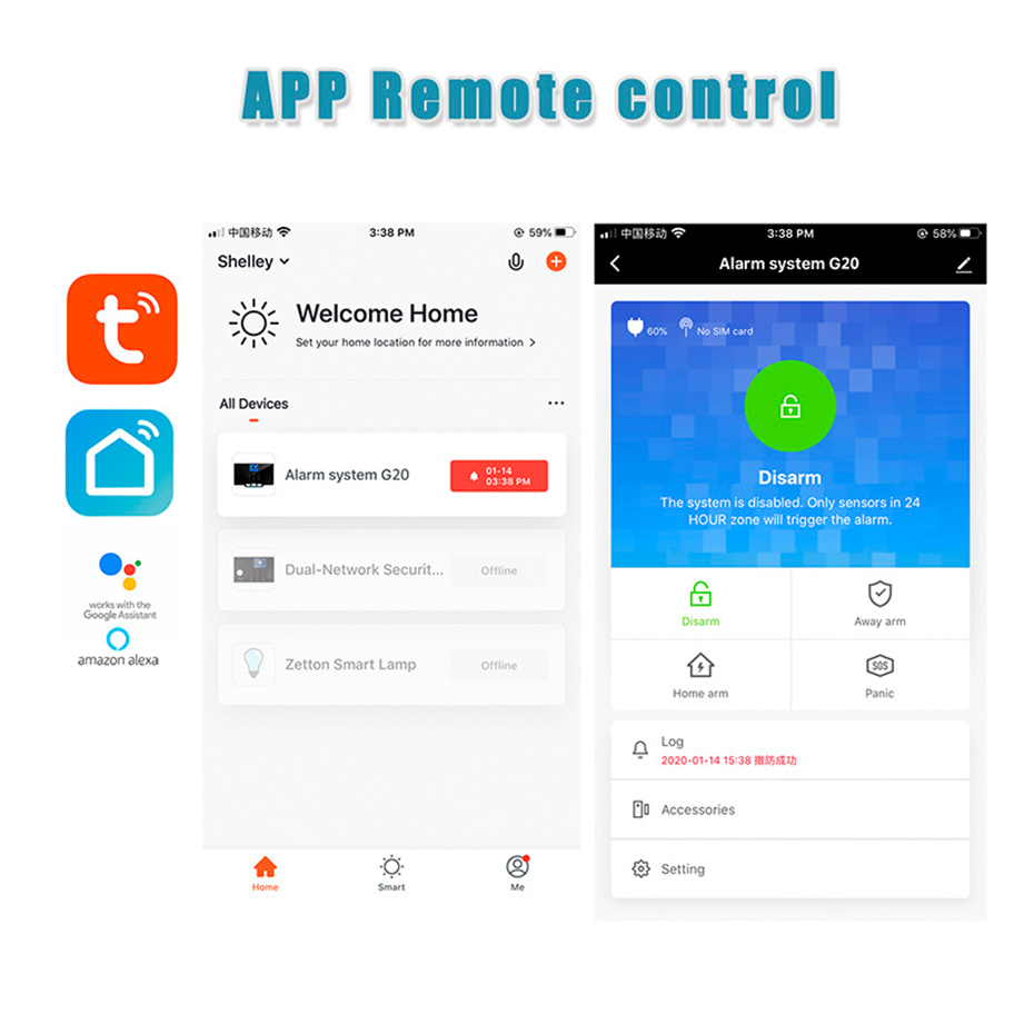 KERUI G20-Panneau d'Alarme WIF - Keypad Alarm Panel avis et prix