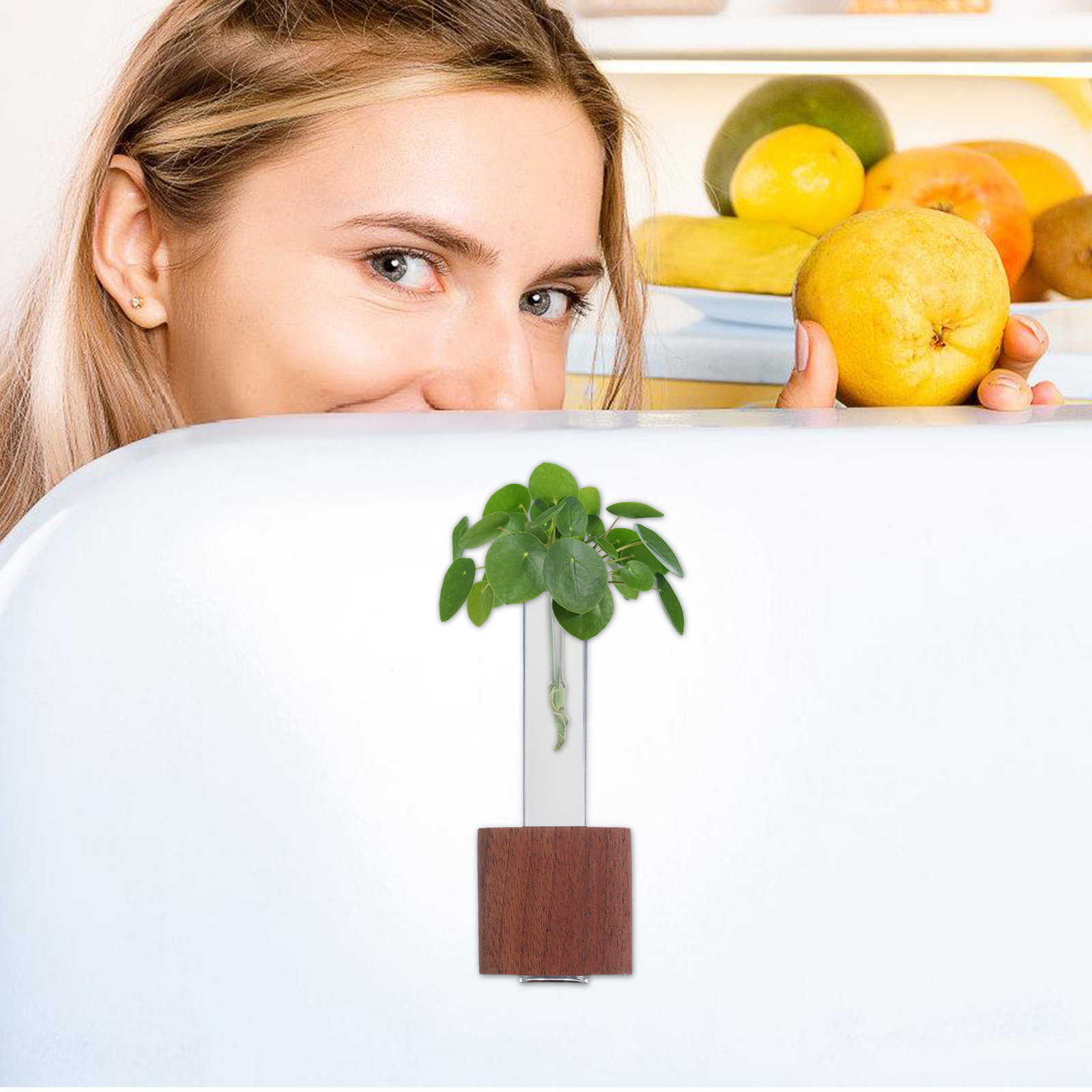 Vase à fleurs en verre magnéti - Home Security Youtube avis et prix