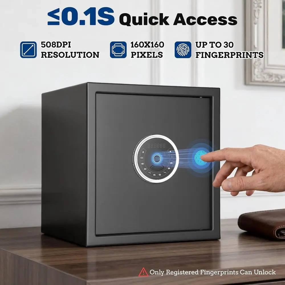 Coffre-fort biométrique à ouve - Home Security Keypad avis et prix
