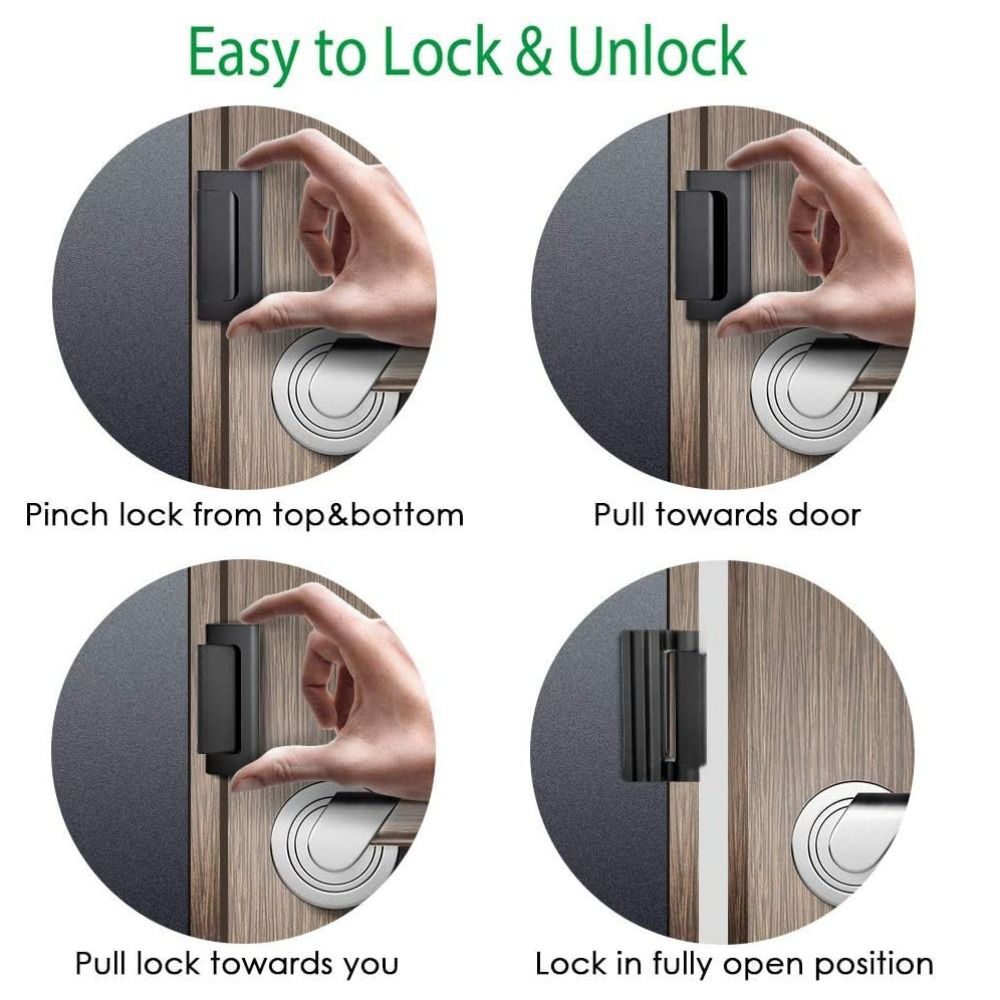 Serrure de renforcement de por - Home Security Door Reinforcement Lock avis et prix