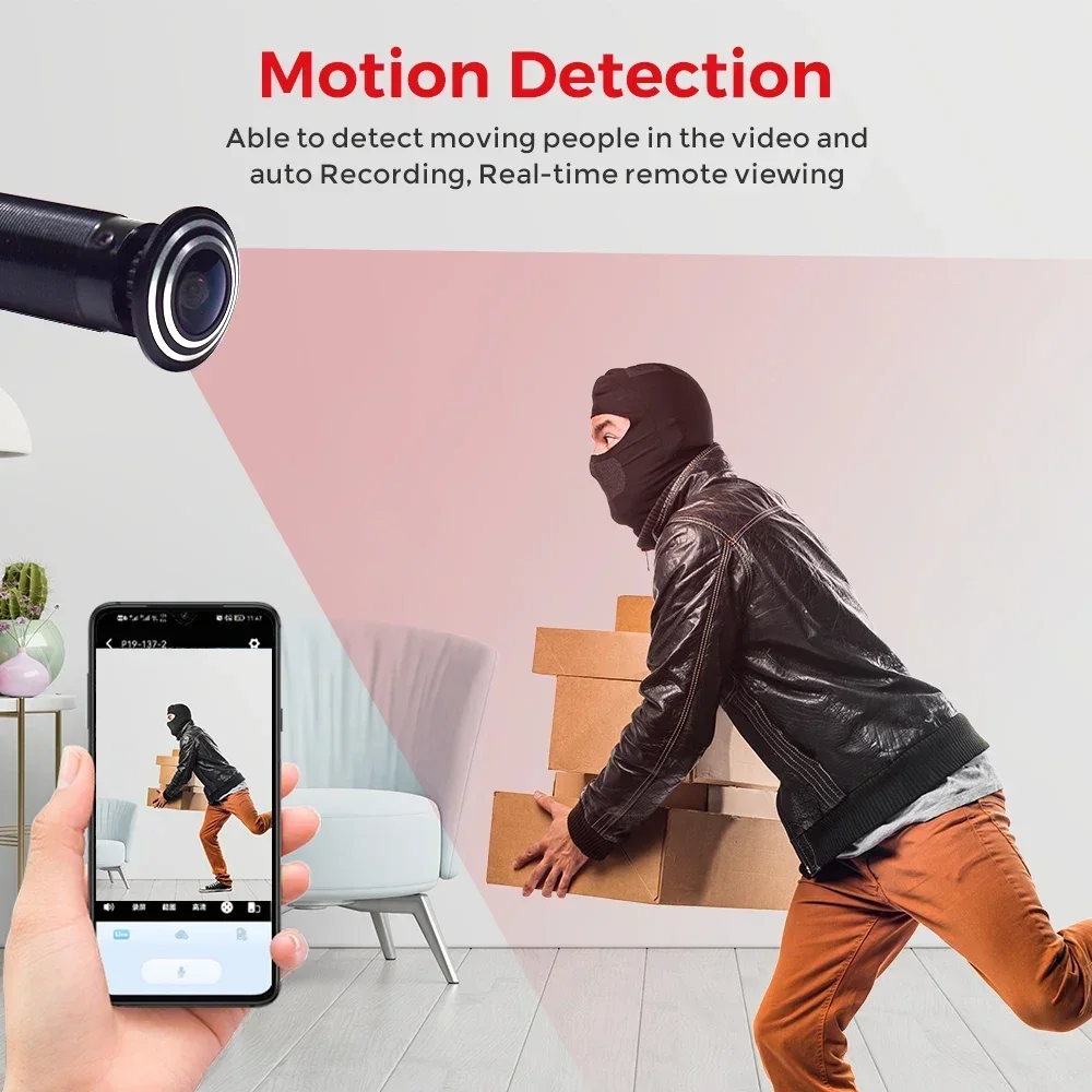 Caméra Wifi PEGATISAN 3MP, cam - Home Security Front Door Camera avis et prix